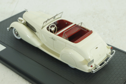 Duesenberg SJ 544-2570 Bohman & Schwartz Convertible Sedan white 1936, MX40406-041, Matrix 1:43