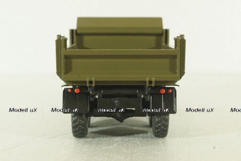 Зил-ММЗ-4510 самосвал 6х6 на шасси Зил-157, Легендарные грузовики СССР №104, Modimio 1:43