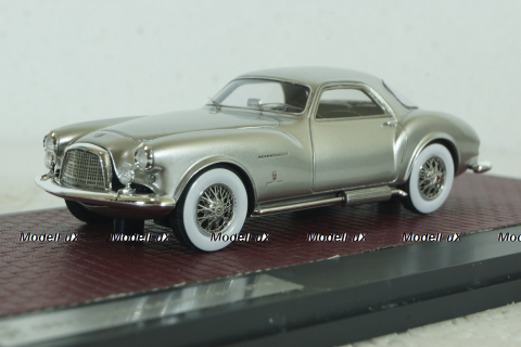 DeSoto Adventurer 1 Ghia 1953, silver, MX50403-012, Matrix 1:43