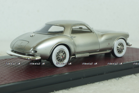 DeSoto Adventurer 1 Ghia 1953, silver, MX50403-012, Matrix 1:43