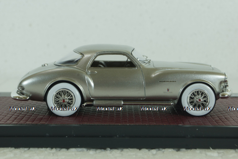 DeSoto Adventurer 1 Ghia 1953, silver, MX50403-012, Matrix 1:43