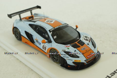 McLaren 12C GT3 #69 gulf racing 24hr, blue/orange, 144335 , TSM 1:43