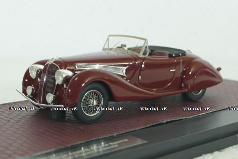 Delahaye 135MS Grand Sports Roadster Figoni Falaschi (open), MX40408-031, Matrix 1:43