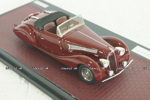 Delahaye 135MS Grand Sports Roadster Figoni Falaschi (open), MX40408-031, Matrix 1:43