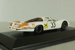 Porsche 908, 24h LeMans #33 R. Stommelen/J.Neerpasch 1968, white, 450372100, Schuco 1:43