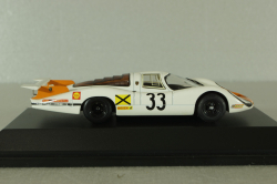 Porsche 908, 24h LeMans #33 R. Stommelen/J.Neerpasch 1968, white, 450372100, Schuco 1:43