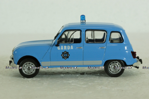 Renault 4L Garda Полиция Ирландии, Полицейские машины мира №76 DeAgostini, 1:43 ( без журнала)