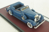 Duesenberg J-519-2548 Cabrio D leteren 1935, blue, MX40406-081, Matrix 1:43