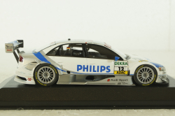Audi A4 PHILIPS, Lucas Luhr, Audi Sport Team Rosberg, DTM 2007, Minichamps 1:43