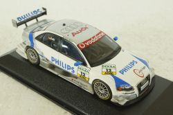 Audi A4 PHILIPS, Lucas Luhr, Audi Sport Team Rosberg, DTM 2007, Minichamps 1:43