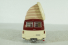 Bedford CA Caravan creme/darkred, Hachette 1:43