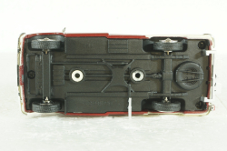 Bedford CA Caravan creme/darkred, Hachette 1:43