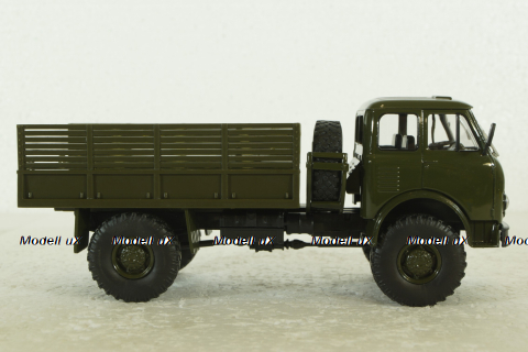 Маз-505 4х4 бортовой 1963г, хаки, Н211, Наш Автопром 1:43