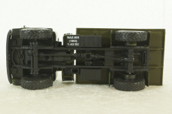 Маз-505 4х4 бортовой 1963г, хаки, Н211, Наш Автопром 1:43