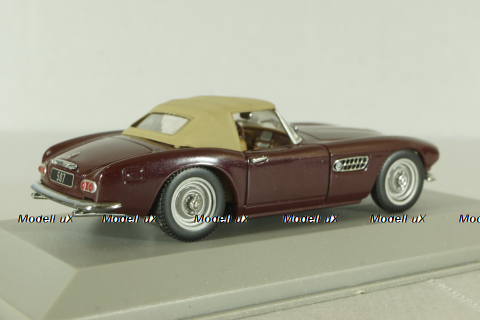 BMW 507 Cabriolet 1956, red, 80429421433, Minichamps 1:43