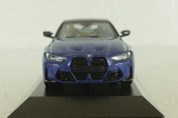 BMW M4 Competition Coupe (G82) 2020, blue metallic, 410020125, Minichamps 1:43