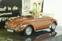 Volkswagen Beetle Cabriolet 1974, Angela Merkel, Guido Werstewelle, 436055140, Minichamps 1:43