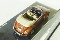 Volkswagen Beetle Cabriolet 1974, Angela Merkel, Guido Werstewelle, 436055140, Minichamps 1:43