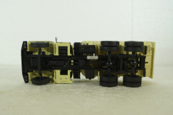 Краз-6510 самосвал, 1985г, бежевый, Н775, Наш Автопром 1:43