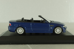 BMW M3 Cabriolet (E46) 2001, blue, 431020031, Minichamps 1:43