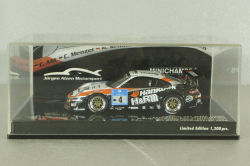 Porsche 911(997) Alzen Turbo Hankook, 24h ADAC Nurburgring #4 2008, white/black, 437086804, Minichamps 1:43