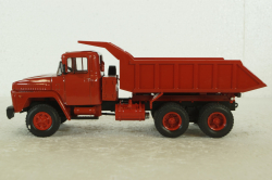 Краз-251 самосвал, 1979г, красный, Н774, Наш Автопром 1:43