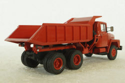 Краз-251 самосвал, 1979г, красный, Н774, Наш Автопром 1:43