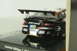 Porsche 911(997) Alzen Turbo Hankook, 24h ADAC Nurburgring #4 2008, white/black, 437086804, Minichamps 1:43