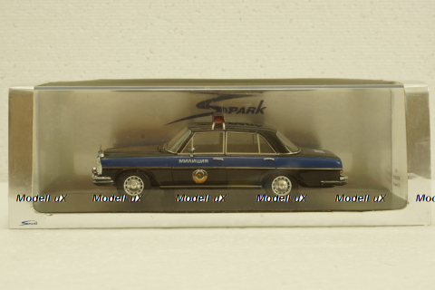Mercedes 280SE W108 ГАИ г. Ленинград 1980г., Spark 1:43