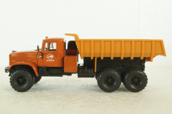 Краз-255 самосвал, оранжевый, Н723, Наш Автопром 1:43