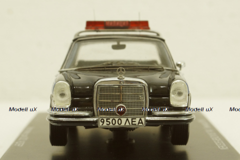 Mercedes 280SE W108 ГАИ г. Ленинград 1980г., Spark 1:43