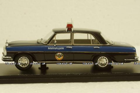 Mercedes 280SE W108 ГАИ г. Ленинград 1980г., Spark 1:43