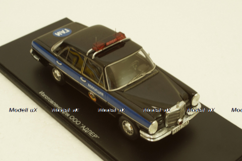 Mercedes 280SE W108 ГАИ г. Ленинград 1980г., Spark 1:43