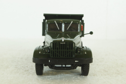 Краз-222Б самосвал, 1963г, зеленый, Н770, Наш Автопром 1:43