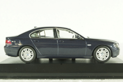 BMW 735 E65 7-Series, 2001, blue, 431020206, Minichamps 1:43
