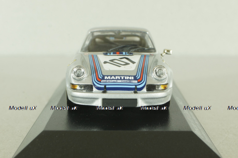 Porsche 911 Carrera RS R 2,8 Targa Florio 1973 Martini, Pucci-Stekkonig, silver, 430736907, Minichamps 1:43
