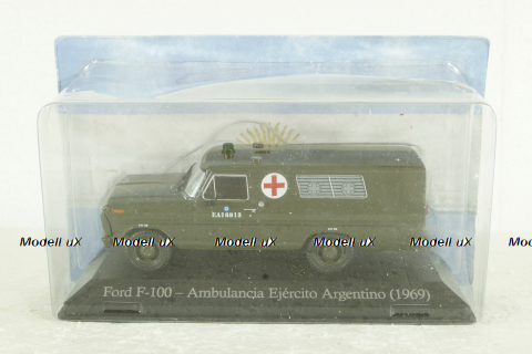 Ford F-100 Military ambulance Argentina  1969, Altaya 1:43