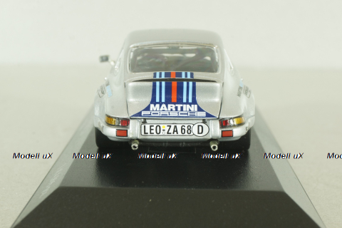 Porsche 911 Carrera RS R 2,8 Targa Florio 1973 Martini, Pucci-Stekkonig, silver, 430736907, Minichamps 1:43