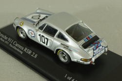 Porsche 911 Carrera RS R 2,8 Targa Florio 1973 Martini, Pucci-Stekkonig, silver, 430736907, Minichamps 1:43
