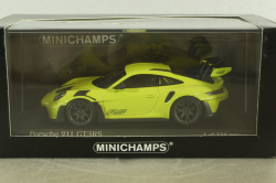 Porsche 911 (992) GT3 RS with Weissach package year 2023, acid green, 410062111, Minichamps 1:43