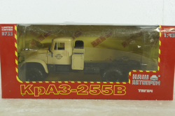Краз-255В1 тягач, бежевый, Н733, Наш Автопром 1:43