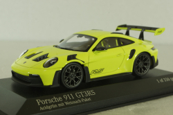 Porsche 911 (992) GT3 RS with Weissach package year 2023, acid green, 410062111, Minichamps 1:43