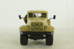 Краз-255В1 тягач, бежевый, Н733, Наш Автопром 1:43