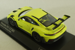 Porsche 911 (992) GT3 RS with Weissach package year 2023, acid green, 410062111, Minichamps 1:43