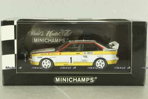 Audi Quattro #1, winner rally Monte Carlo 1984, 430841901, Minichamps 1:43