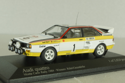 Audi Quattro #1, winner rally Monte Carlo 1984, 430841901, Minichamps 1:43