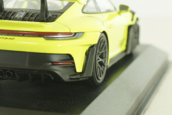 Porsche 911 (992) GT3 RS with Weissach package year 2023, acid green, 410062111, Minichamps 1:43