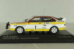Audi Quattro #1, winner rally Monte Carlo 1984, 430841901, Minichamps 1:43