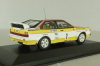 Audi Quattro #1, winner rally Monte Carlo 1984, 430841901, Minichamps 1:43