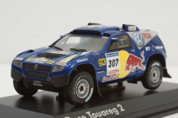 Volkswagen Touareg 2 #307, Race Rally Red Bull 2006 C.Sainz, 7L7099300AB, Norev 1:43